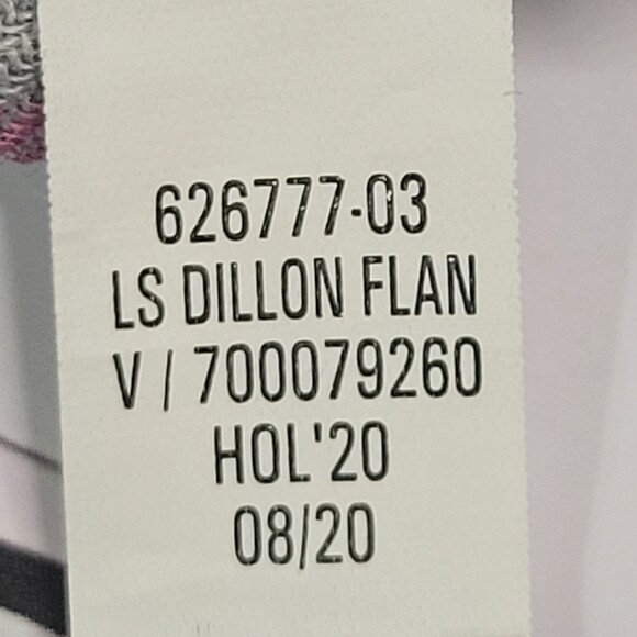 Banana Republic Dillon Classic Fit Flannel long sleeve gray pink shirt size XSP - Picture 7 of 8